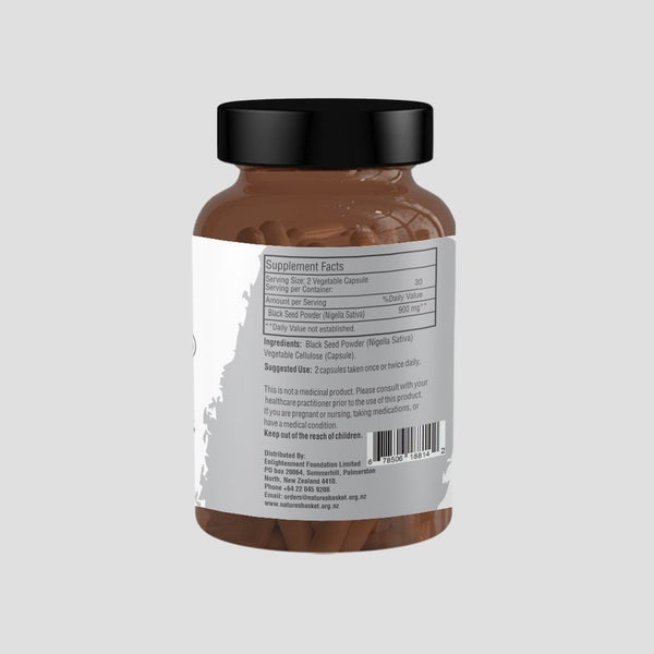 Black Seed Powder Capsules 900mg 60pcs Carousel 2