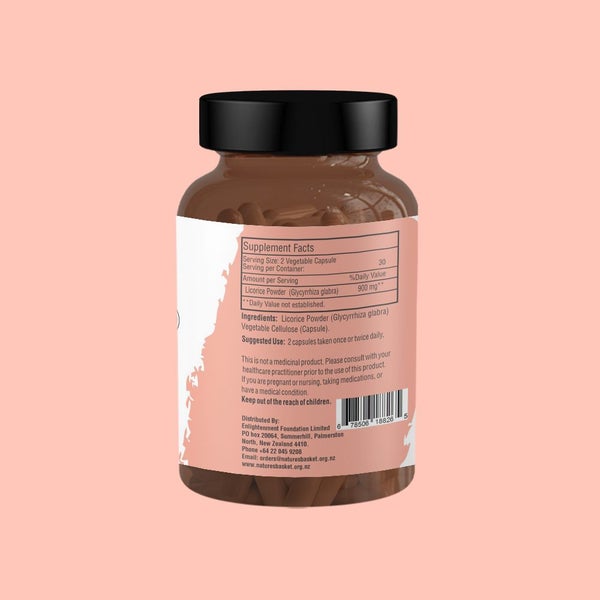 Licorice Organic capsules 900mg 60pcs Carousel 3