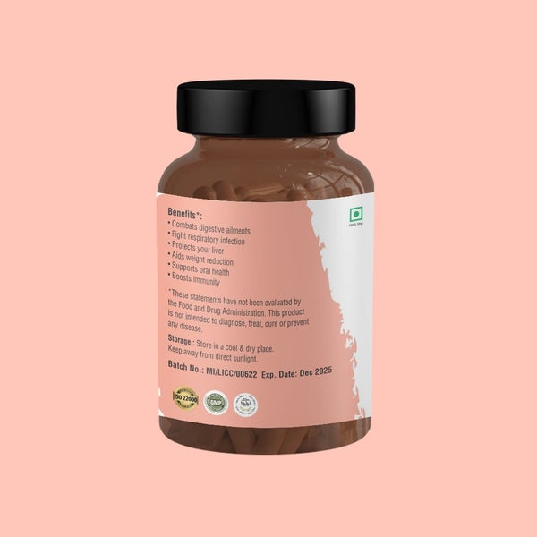 Licorice Organic capsules 900mg 60pcs Carousel 2