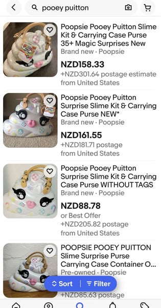 POOPSIE POOEY - Puitton Surprise Slime Carrying Bag Purse
