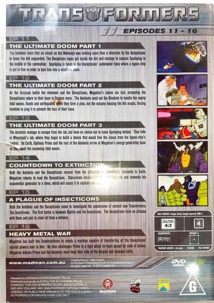 Transformers series 1 - episodes 1.3 Carousel 2