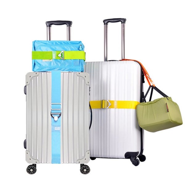 168cm Adjustable Suitcase Baggage Bag Straps Luggage Straps NEW Carousel 1