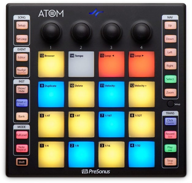 ATOM: Production and Performance Pad Controller Carousel 2