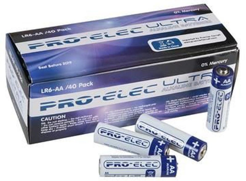 AA BATTERIES 40 PACK ULTRA ALKALINE Carousel 1