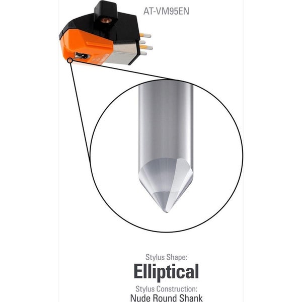 Audio-Technica AT-VM95EN Dual Moving Magnet Cartridge Carousel 2