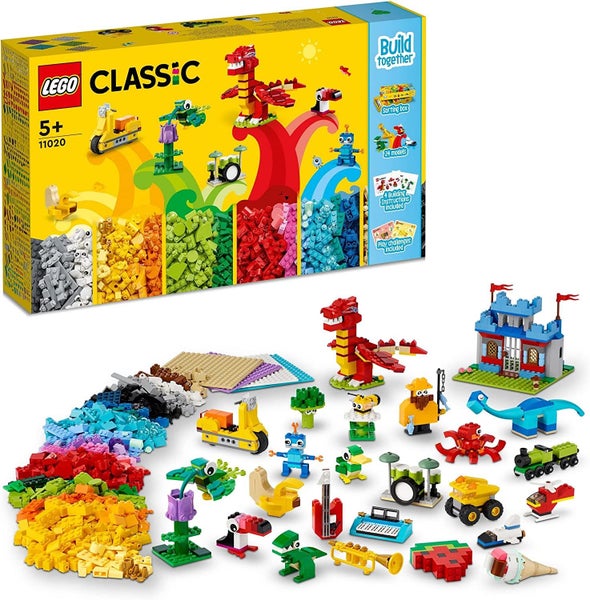 LEGO Classic 11020 Build Together Set Carousel 1