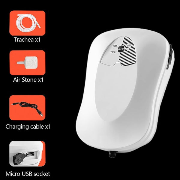 Aerator Pump Rechargeable - For Live Bait Tank Carousel 2