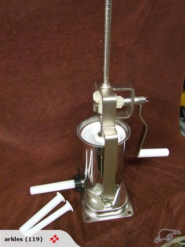 Sausage Filler/Stuffer S/S 2.5Lt Carousel 1