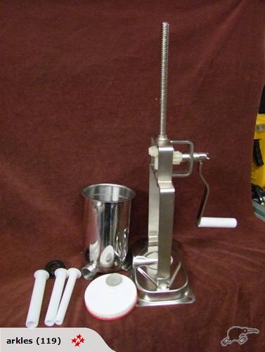 Sausage Filler/Stuffer S/S 2.5Lt Carousel 2