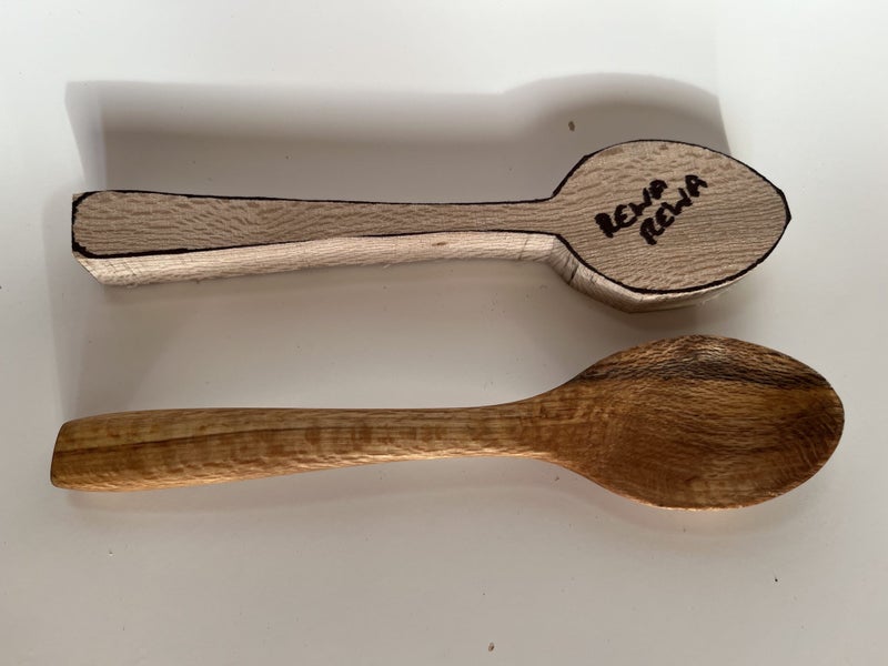 Spoon Carving Kit - Sloyd, Hook and Detail Knife. Kauri + Kahikatea spoon blanks Carousel 14