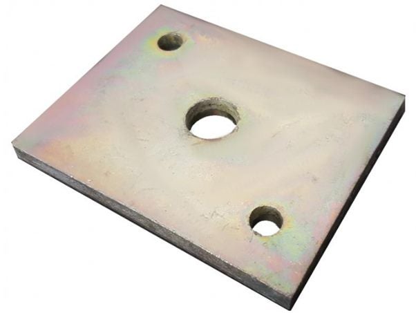 Z Bar Plate 100x125x10mm Zinc (20 per Box) Carousel 1