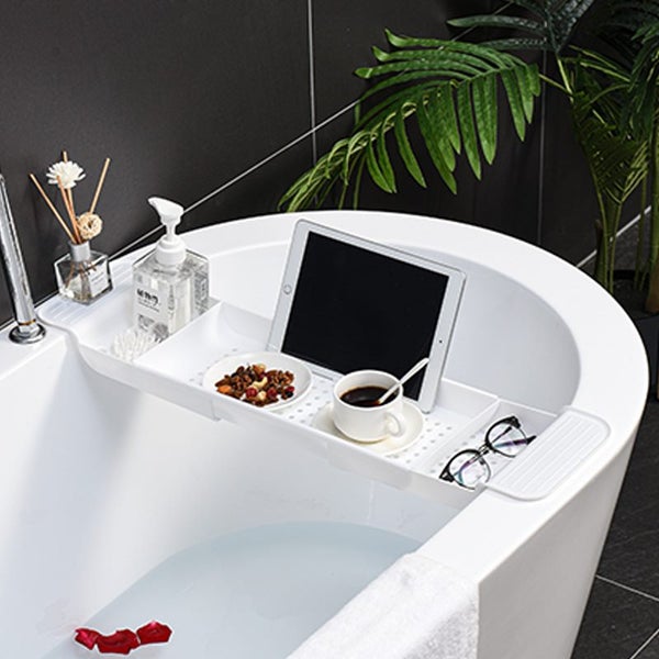 Bathtub Caddy Tray Bath Tub Organiser Shelf NEW Carousel 1