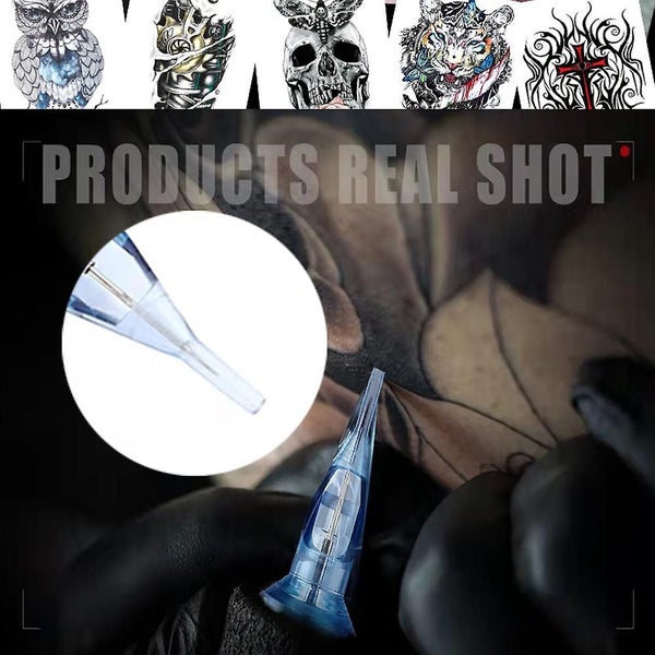 20PCS Disposable Sterilized Tattoo Needle Makeup Cartridge Needles Tattoo Pen Carousel 2