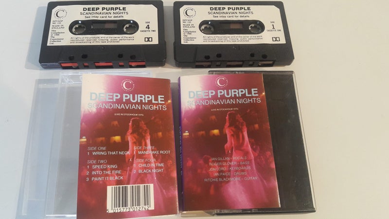 Music tape DEEP PURPLE Scandinavian nights Carousel 1