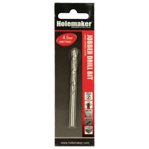 Holemaker Jobber Drill 4.5mm - 1pc (Carded) Carousel 1