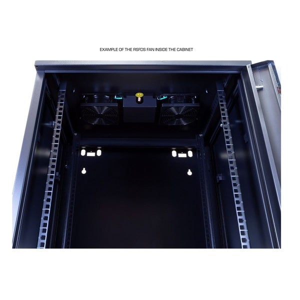 DYNAMIX 18RU Wall Mount Cabinet RSFDS18-600 - 600m Deep Universal Swing with ... Carousel 8