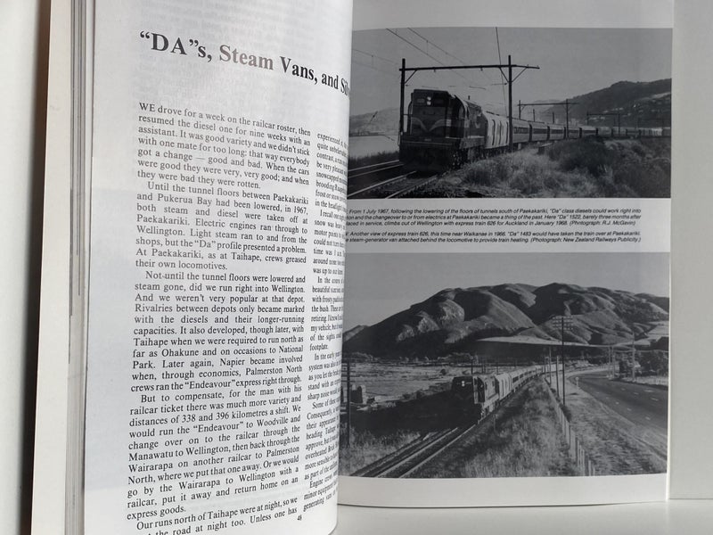 MY FORTY FOOTPLATE YEARS: A New Zealand Engine Drivers Story by Rex Hercock 1987 Carousel 7