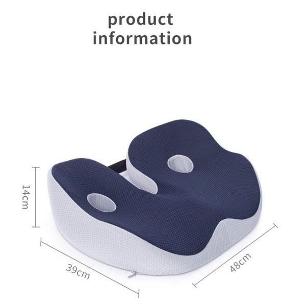 Memory Foam Bone Relief Seat Cushion For Lower Back Hips Buttock Support Seat & Carousel 2