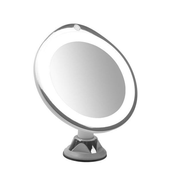 10x Magnifying Makeup LED Mirror 360° Rotation Wall Cosmetic Bathroom Mirrors Carousel 1