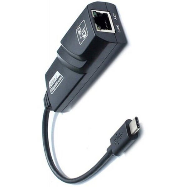 Type C Usb 3.1 To Rj45 Gigabit Lan Converter Adapter Black USB Cables Hubs & Ad Carousel 4