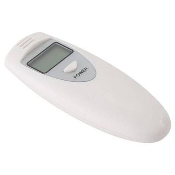 Single Screen White Portable Alcohol Tester Concentration Detector Breathable El Carousel 4