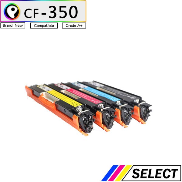 HP 130A | Grade A+ compatible HP CF350A CE351A CF352A CF353A Toner Cartridge Carousel 1