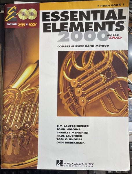 Essential Elements for Band F Horn Book 1 with CD and DVD Carousel 1