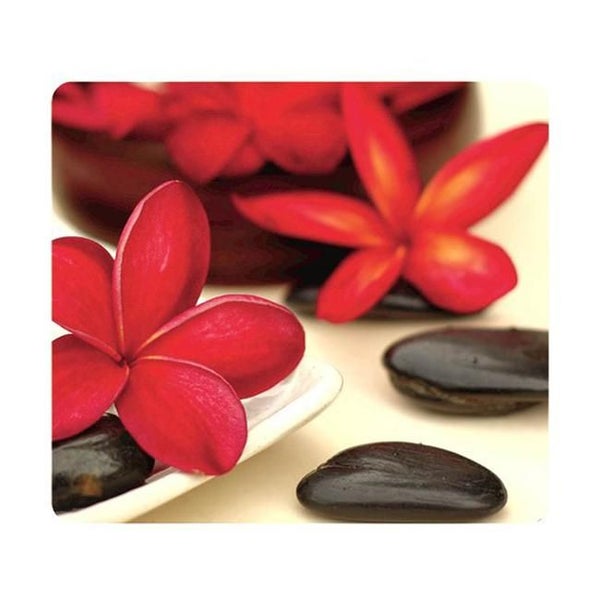 Fellowes Recycled Optical Mouse Pad Spa Flowers Carousel 1