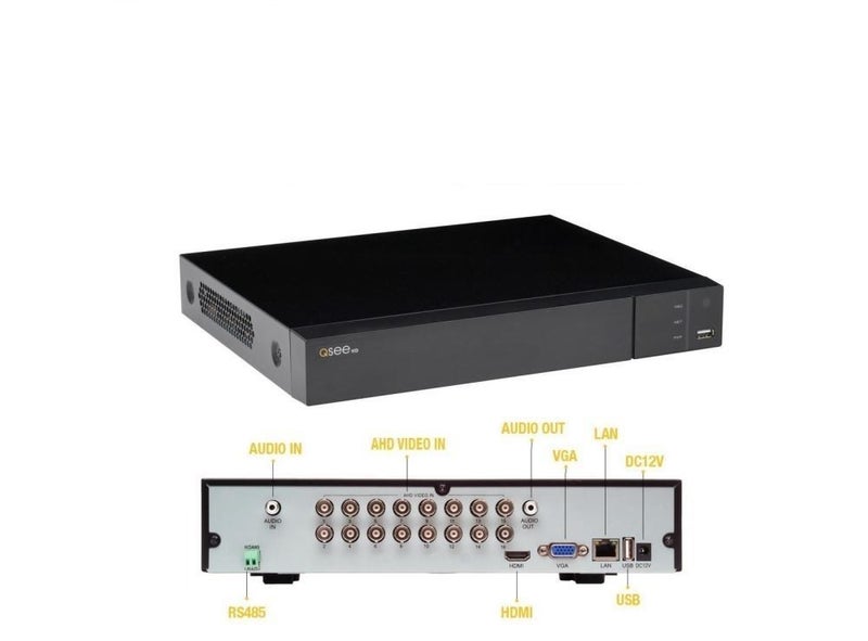 16 Channels DVR 8MP Q-See AHD / TVI / CVI / IP Carousel 1