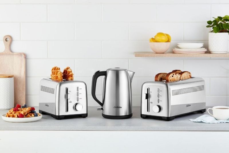 Toaster - Fresh Start 4 Slice (Stainless Steel)- Sunbeam Carousel 5