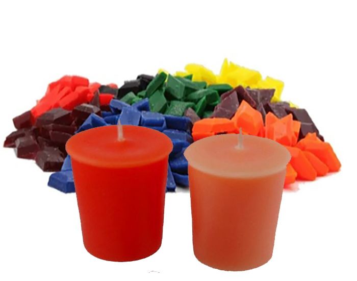 Candle Dye Chips x 10 Colour / Melon Carousel 1