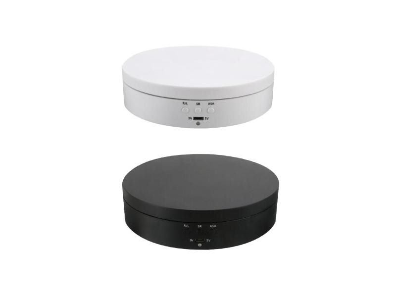 360 Degree 3 Speeds Electric Jewelry Holder For Photography Props Carousel 2