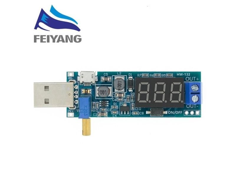 1PCS DC-DC 5V To 3.5V/12V USB Step UP/Down Power Supply Module Adjustable Carousel 1