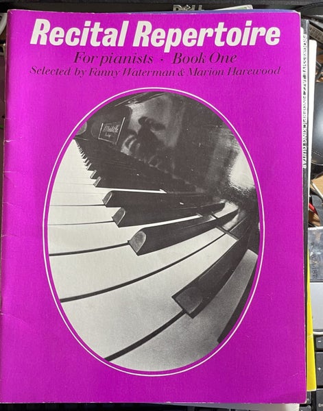 Recital Repertoire For Pianists Book 1 by Fanny Waterman, Marion Harewood Carousel 1
