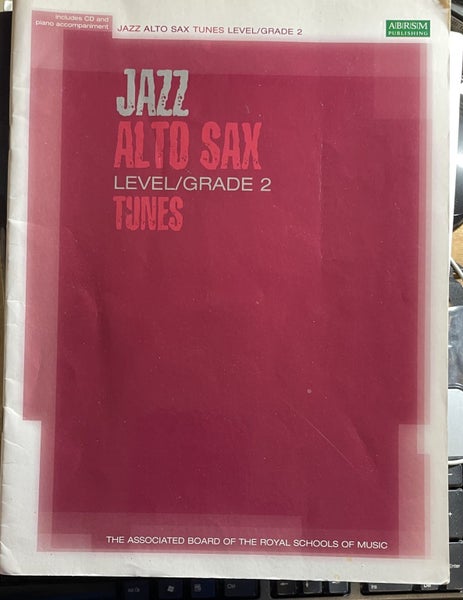 Abrsm Jazz Alto Sax Level/Grade 2 Tunes Carousel 1