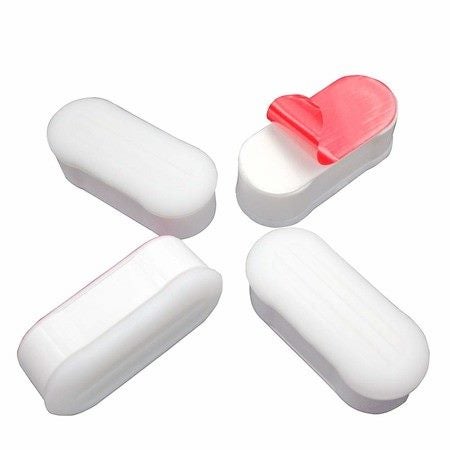 4PCS Toilet Seat Bidet Bumper for Bidet Attachment with Strong Adhesive Carousel 1