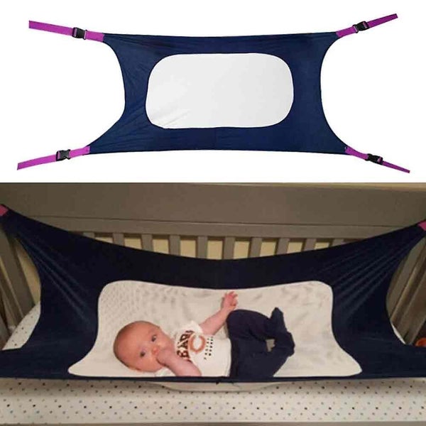 Infant Hammock Swing Detachable Breathable Baby Toddlers Cart Carousel 2
