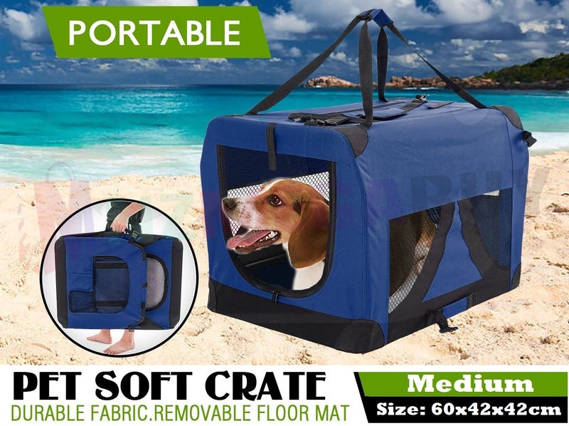 Portable Cage Travel Pet Dog Cage Carousel 2