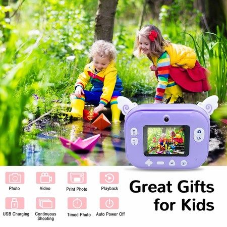 Instant Print Camera Print Photo Selfie Video Digital Camera Carousel 1