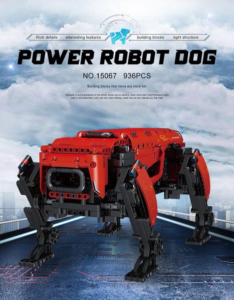 Technical RC Robot Model Dog Building Blocks Bricks BoysToys For Children Gifts Carousel 1