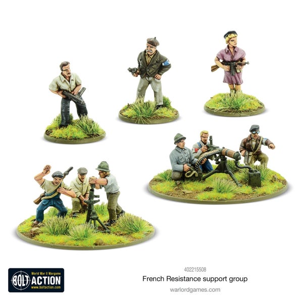 Bolt Action: French Resistance Support Group Carousel 2