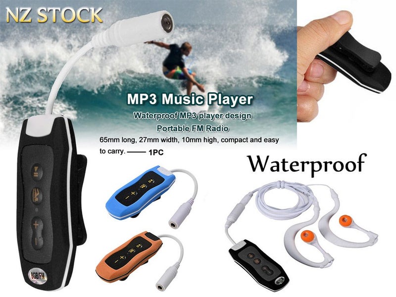 Waterproof MP3 Player (Auckland Stock) Carousel 1