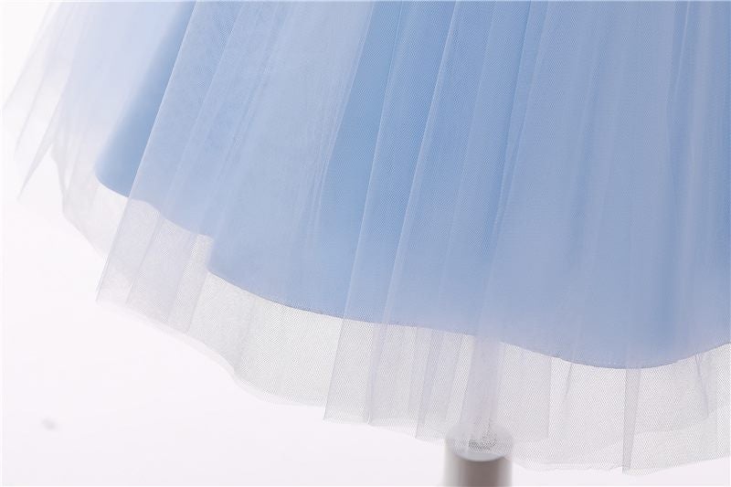 Sequin Blue Princess Birthday Dress Costume 110-140CM Carousel 7