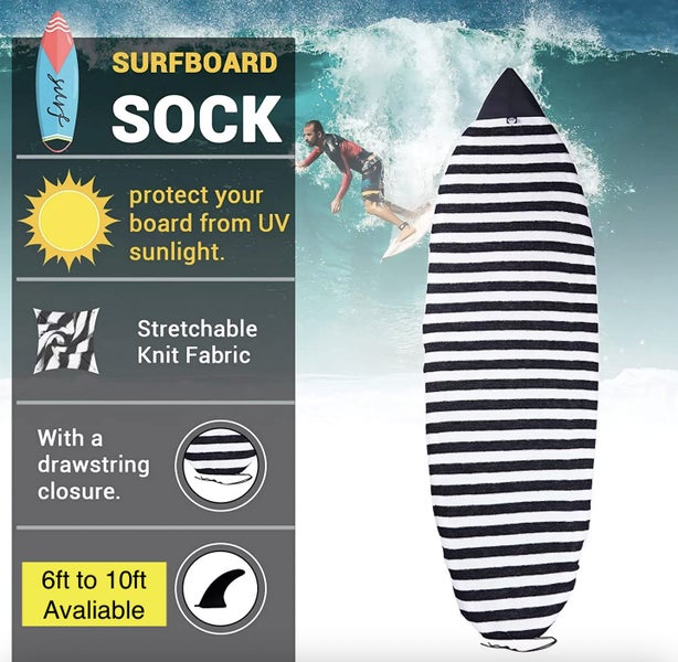 Surf Sock 6ft to 10ft - Surfboard Cover - Premium Carousel 2