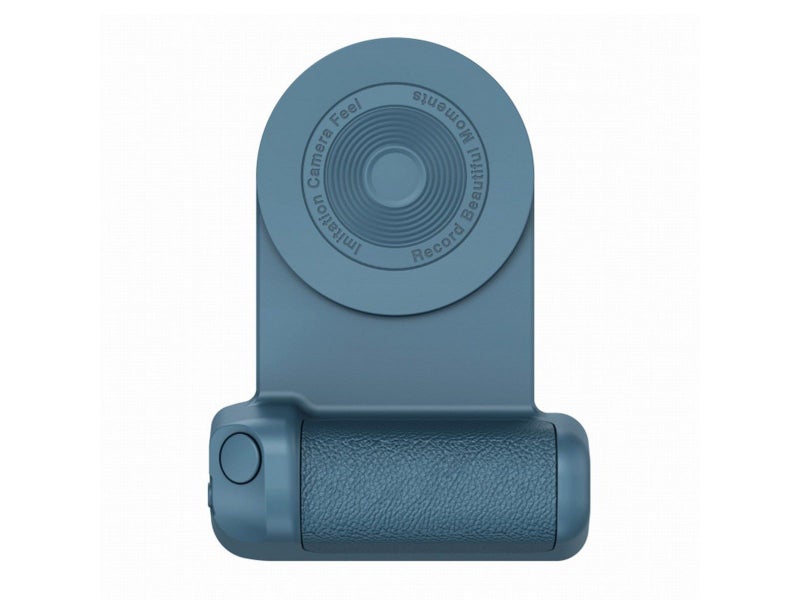 Handheld Bluetooth Magnetic Phone Selfie Holder Phone Charging Stand Blue Carousel 2
