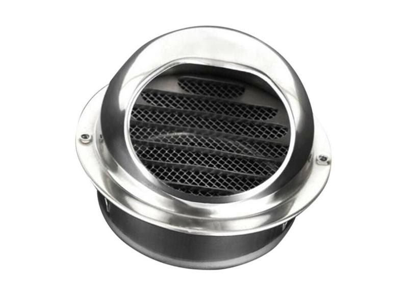 Stainless Steel Hood Exhaust Cap Rain Cap Wall Vent Outlet Air Vent Grille Carousel 1