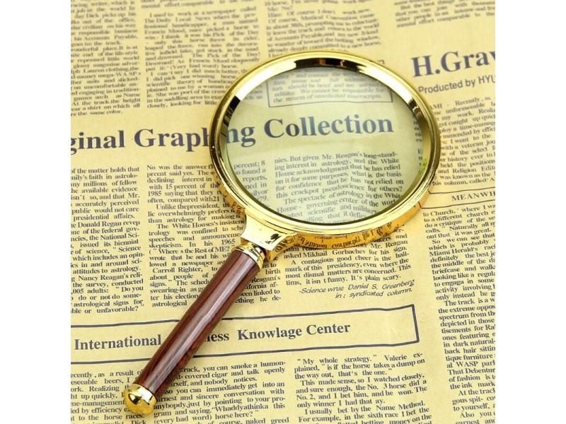 Hot 90mm 10X Magnifier Handheld Magnifying Glass For Reading Jewelry Carousel 1