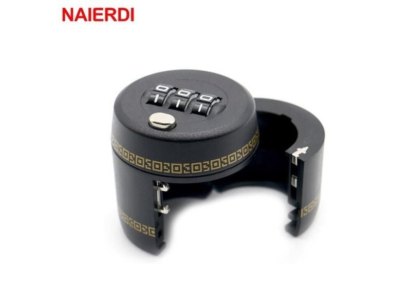 NAIERDI Plastic Bottle Password Lock Combination Lock Wine Stopper Vacuum Plug Carousel 1