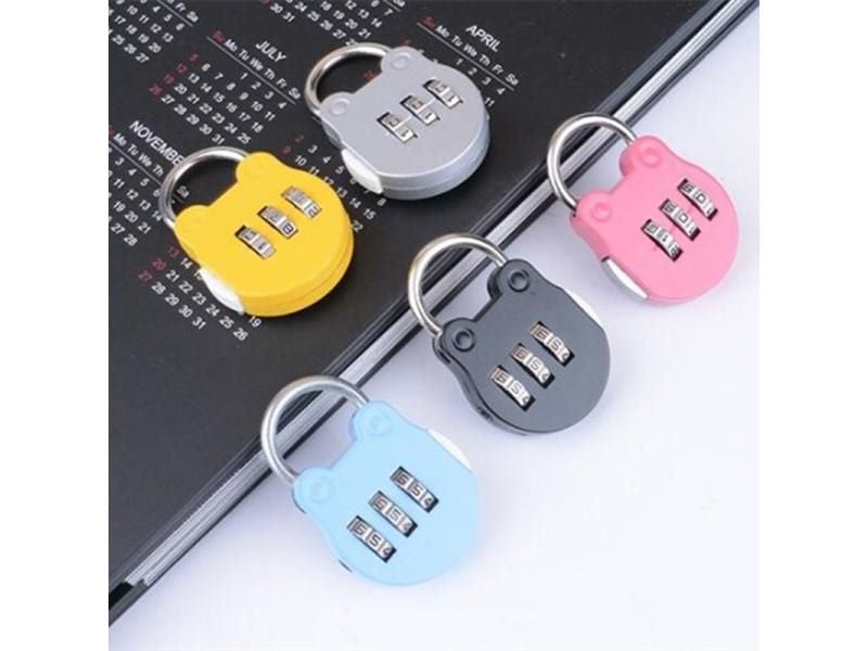 KK FING Luggage Travel Digit Number Code Lock Combination Padlock Safe Lock For Carousel 2