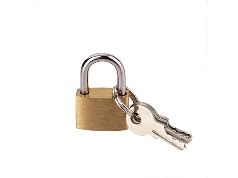 20mm Small Copper Lock With Keys Luggage Case Padlock Storage Lockers Padlock Carousel 1